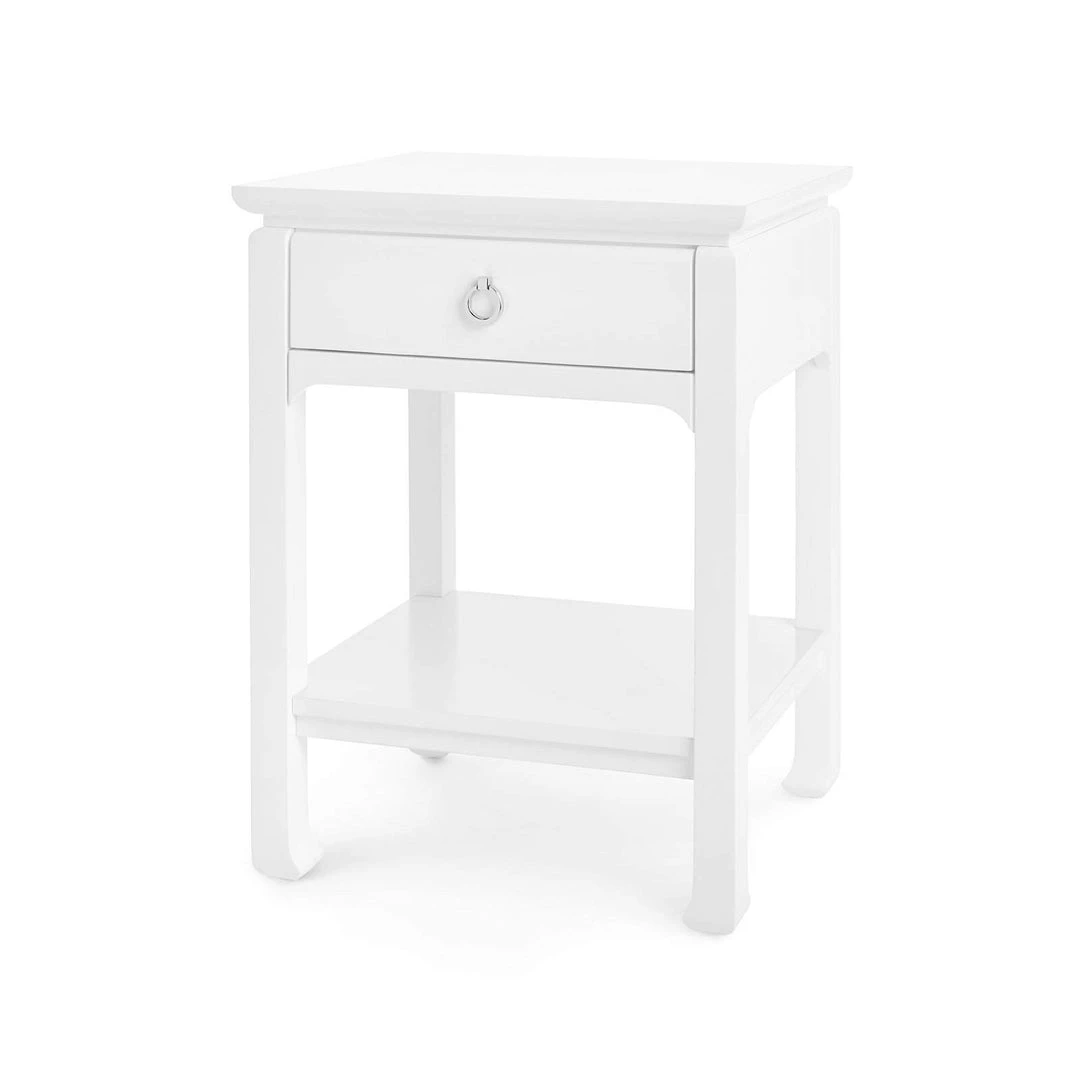 Bungalow 5 - Harlow 1-Drawer Side Table In White