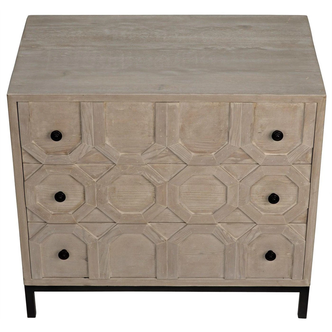 CFC Furniture Hadley 3-Drawer Dresser, Recl. Doug Fir Dressers