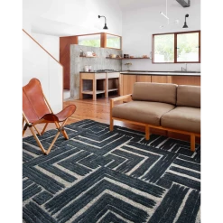 Loloi Rugs Hagen Rugs By Loloi - HAG-05 Blue/White