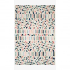 Loloi Rugs Justina Blakeney Rugs - Hallu - HAL-01 IVORY/MULTI