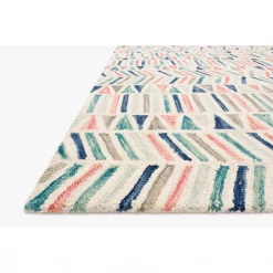 Loloi Rugs Justina Blakeney Rugs - Hallu - HAL-01 IVORY/MULTI