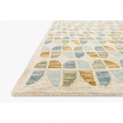 Loloi Rugs Justina Blakeney Rugs - Hallu - HAL-04 IVORY/SKY