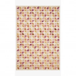 Loloi Rugs Justina Blakeney Rugs - Hallu - HAL-05 IVORY/SUNSET