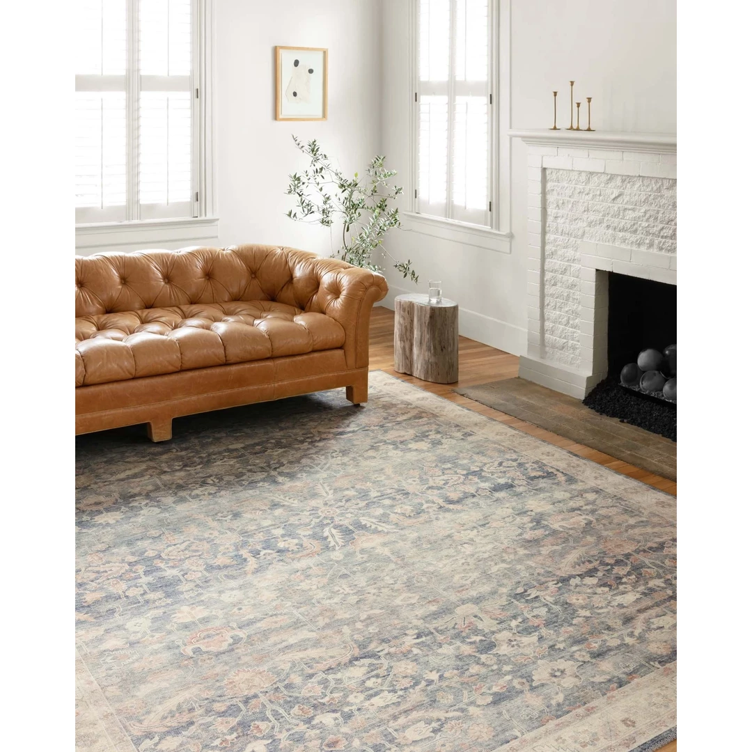 Loloi Rugs Hathaway Rug By Loloi - HTH-02 Denim/Multi