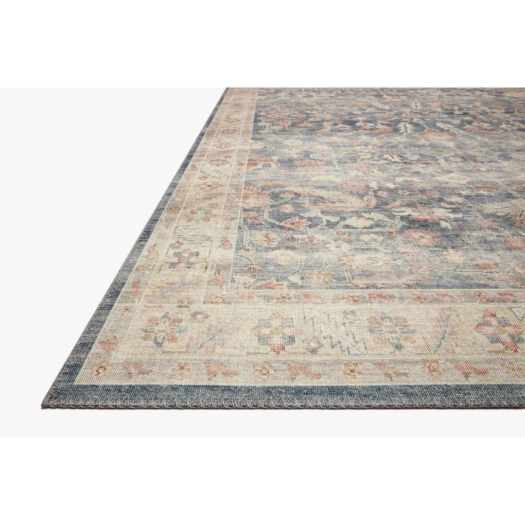 Loloi Rugs Hathaway Rug By Loloi - HTH-02 Denim/Multi