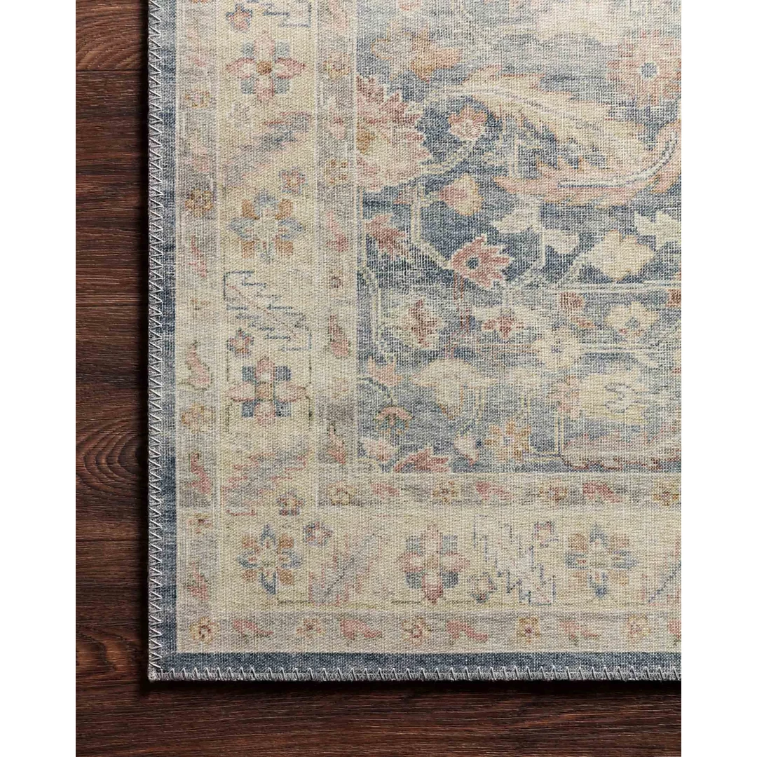 Loloi Rugs Hathaway Rug By Loloi - HTH-02 Denim/Multi