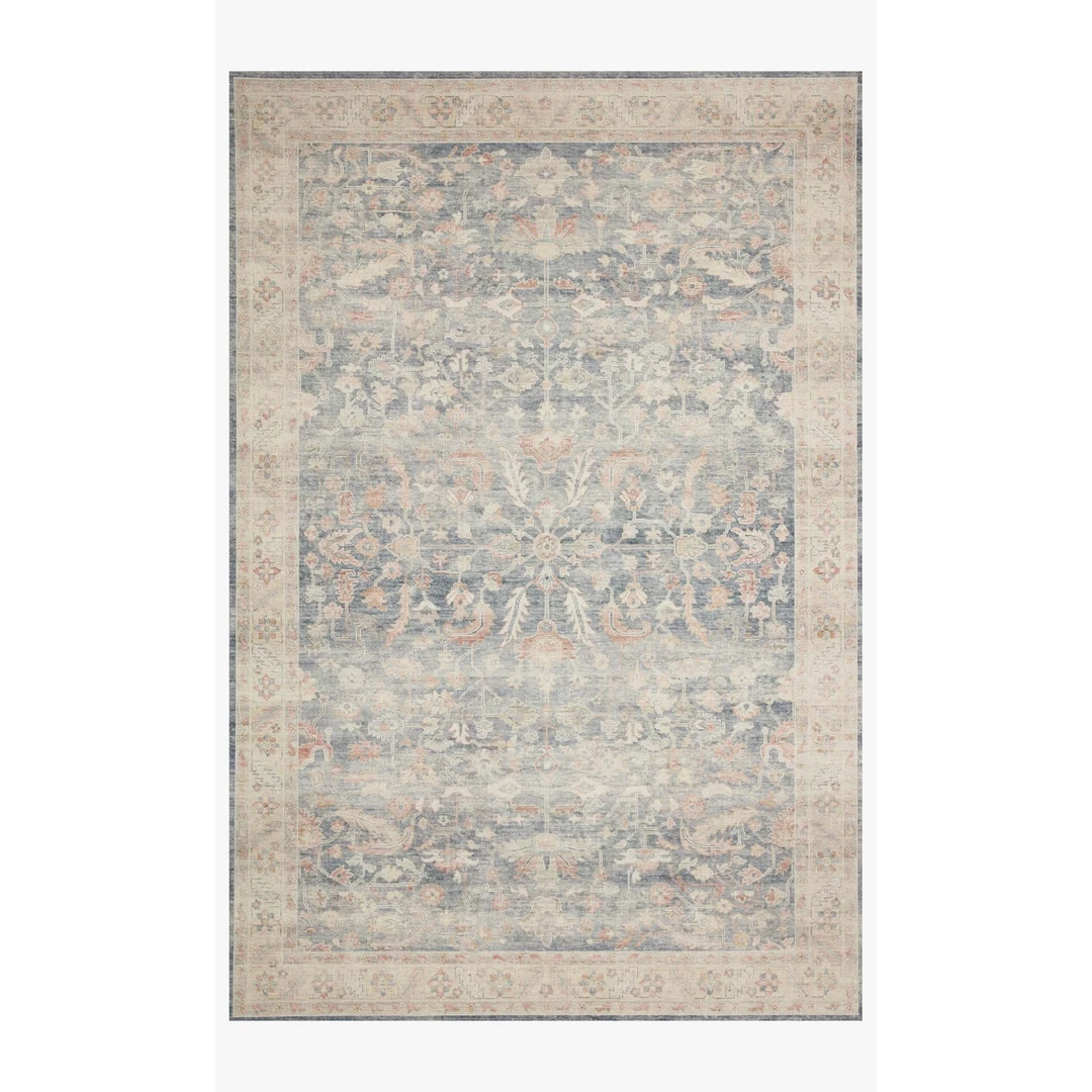 Loloi Rugs Hathaway Rug By Loloi - HTH-02 Denim/Multi