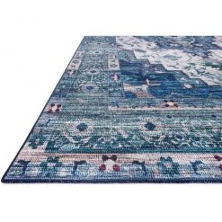 Loloi Rugs Justina Blakeney Rugs - Cielo - CIE-01 Ivory/Turquoise