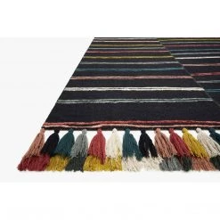 Loloi Rugs Justina Blakeney Jamila Rug Collection - JAA-01 Charcoal/Multi