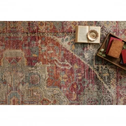 Loloi Rugs Javari Rugs By Loloi - JV-08 Berry/Sunrise