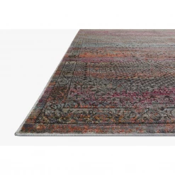 Loloi Rugs Javari Rugs By Loloi - JV-02 Charcoal/Sunset