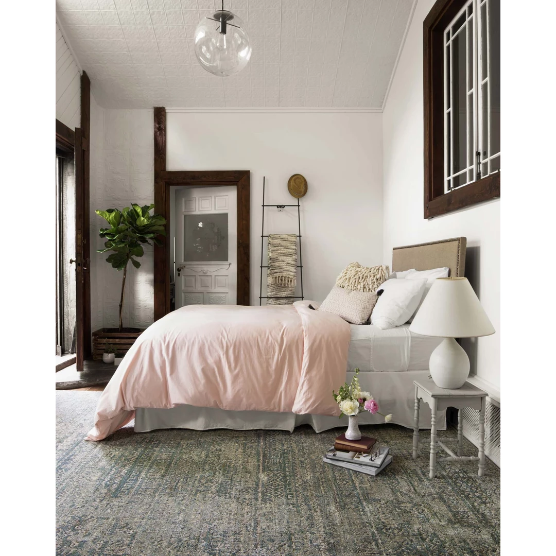 Loloi Rugs Javari Rugs By Loloi - JV-05 Ivory/Sea