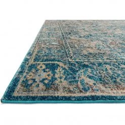 Loloi Rugs Joanna Gaines Kivi Rug Collection - Fog / Mediterranean