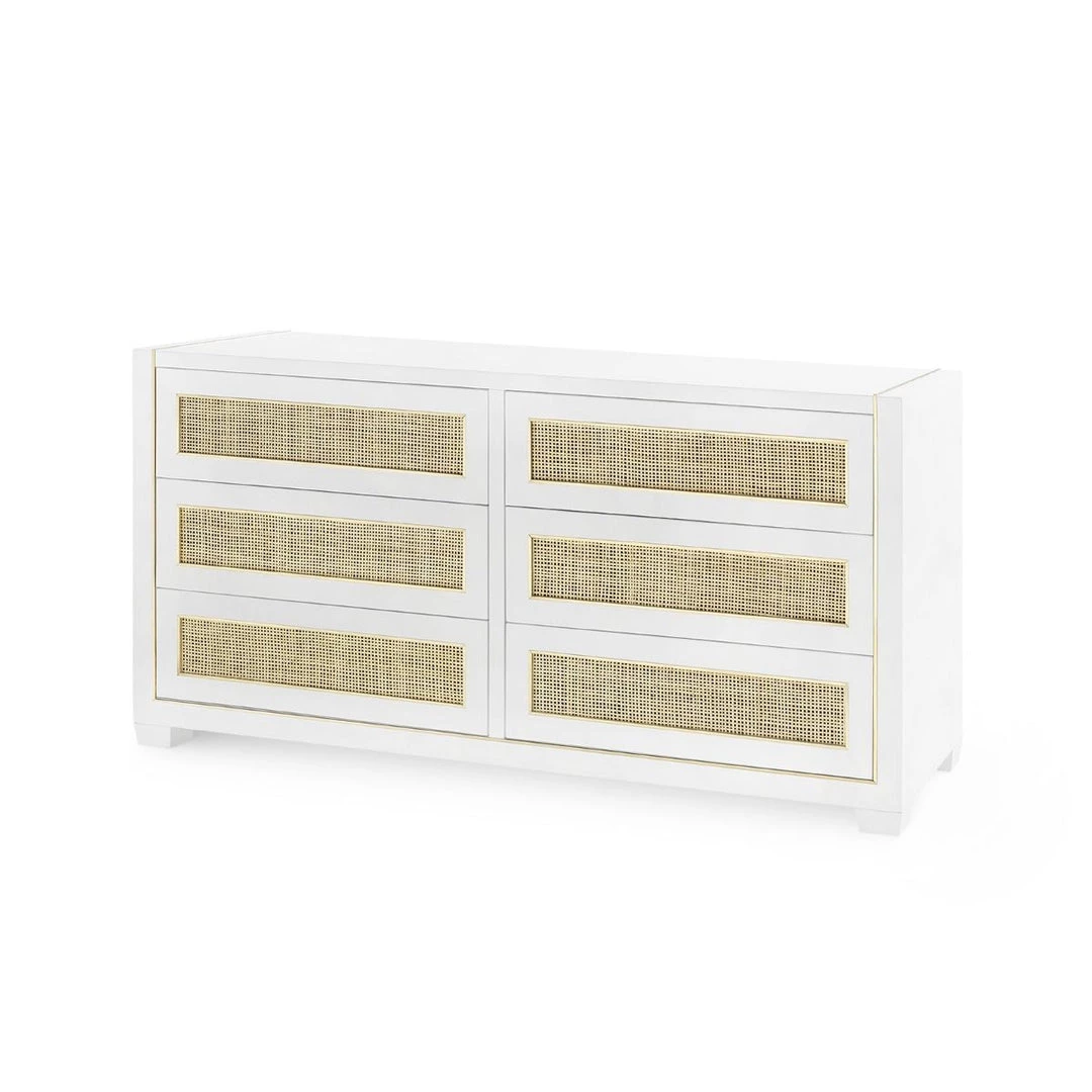 Bungalow 5 - Karen Extra Large 6-Drawer, White