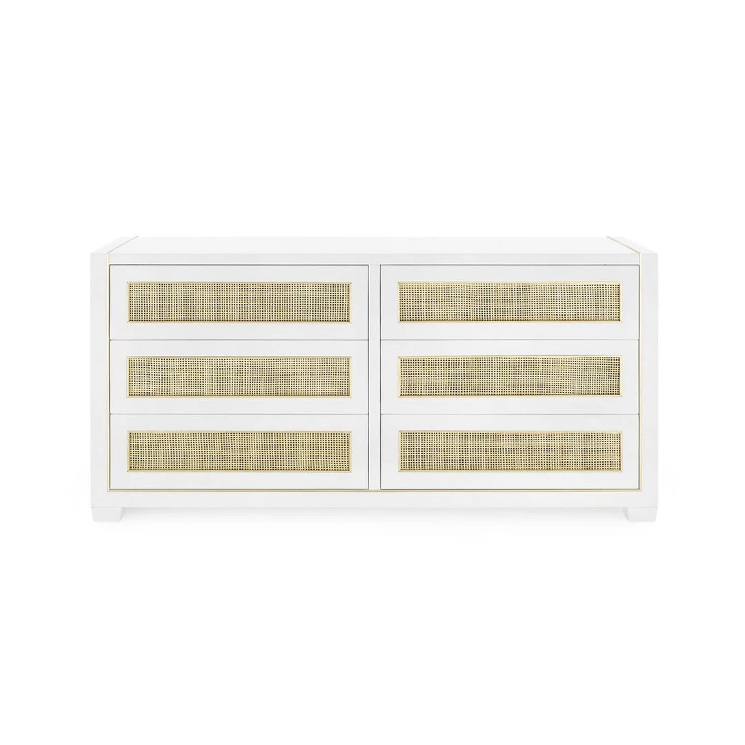 Bungalow 5 - Karen Extra Large 6-Drawer, White