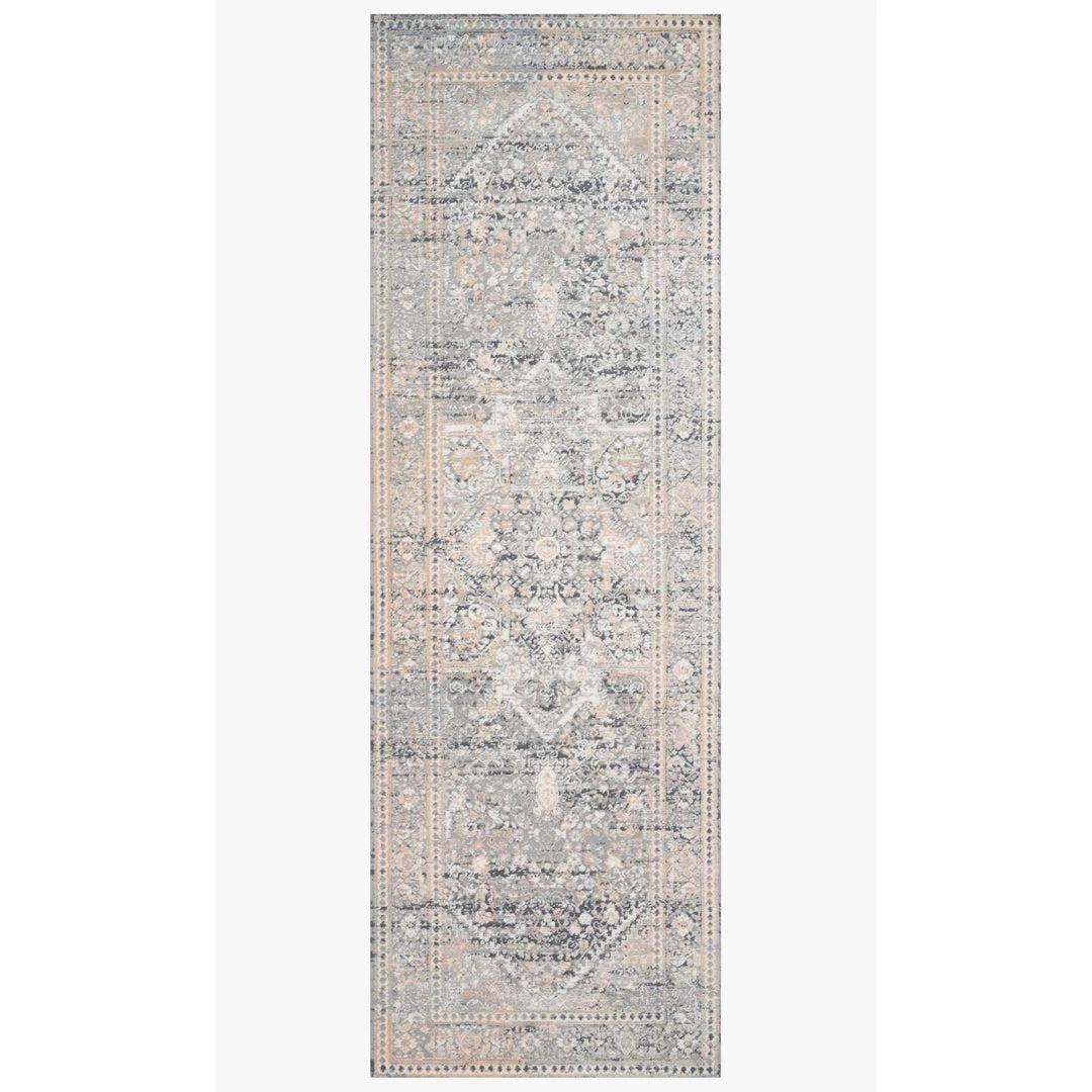Loloi Rugs Lucia Rugs By Loloi - LUC-01 Grey / Sunset