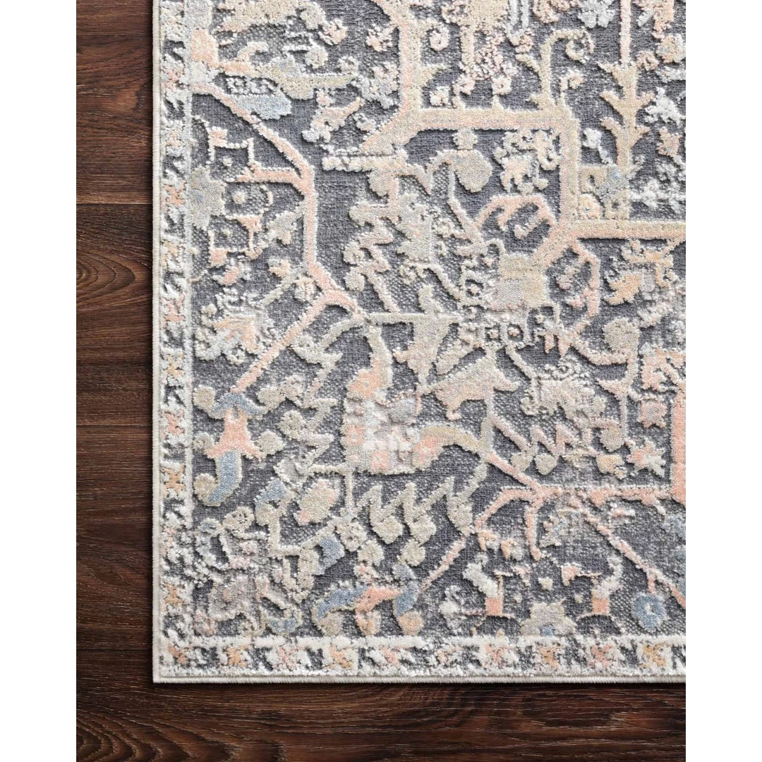 Loloi Rugs Lucia Rugs By Loloi - LUC-02 Charcoal / Multi