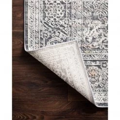 Loloi Rugs Lucia Rugs By Loloi - LUC-03 Steel / Ivory