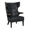Noir Furniture Sofas Noir Heracles Chair, Leather