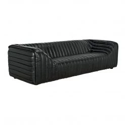 Noir Furniture Sofas Noir Hermes Sofa, Leather