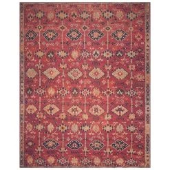 Loloi Rugs Joanna Gaines Lucca Rug Collection - LF-02 Brick/Multi