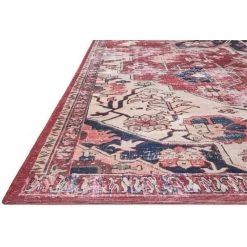 Loloi Rugs Joanna Gaines Lucca Rug Collection - LF-04 Rust/Ivory