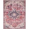 Loloi Rugs Joanna Gaines Lucca Rug Collection - LF-04 Rust/Ivory