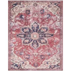 Loloi Rugs Joanna Gaines Lucca Rug Collection - LF-04 Rust/Ivory