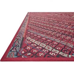Loloi Rugs Joanna Gaines Lucca Rug Collection - LF-05 Red/Multi