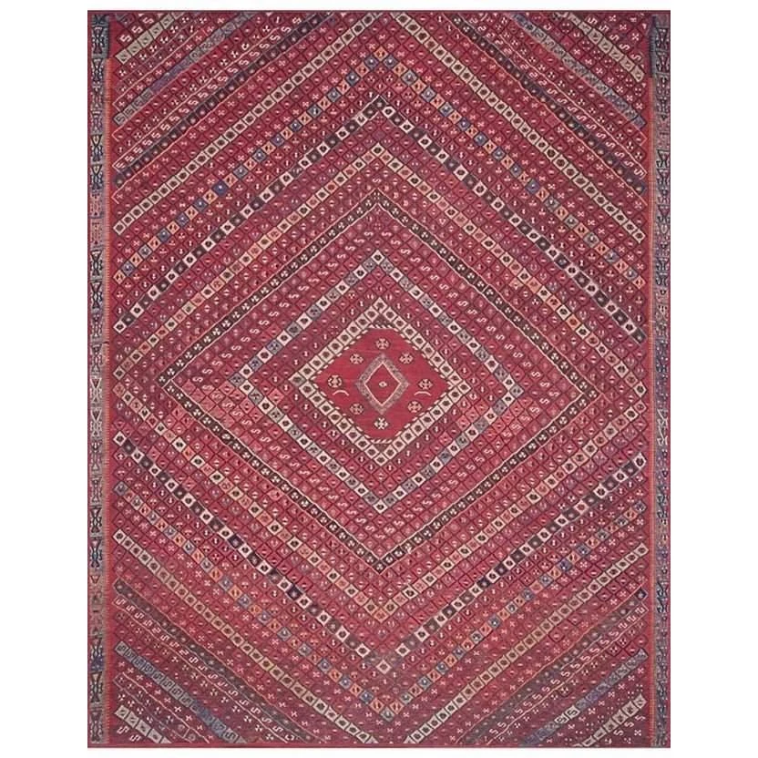 Loloi Rugs Joanna Gaines Lucca Rug Collection - LF-05 Red/Multi