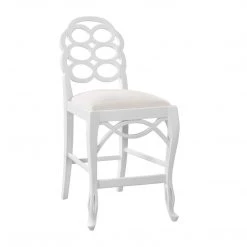 Bungalow 5 - Loop Counter Stool In White