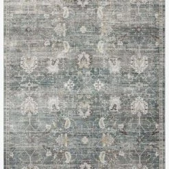 Loloi Rugs Bonney Rugs By Loloi - BNY-03 - Lagoon/Ivory