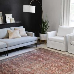 Loloi Rugs Layla Collection - LAY-01 Brick/Blue