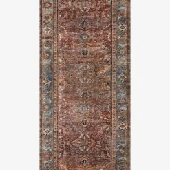 Loloi Rugs Layla Collection - LAY-01 Brick/Blue