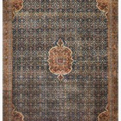 Loloi Rugs Layla Collection - LAY-09 Cobalt Blue/Spice