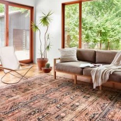 Loloi Rugs Layla Collection - LAY-14 Mocha/Blush