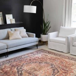 Loloi Rugs Layla Collection - LAY-08 Red/Navy