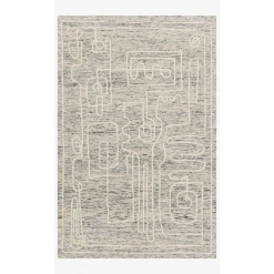 Loloi Rugs Justina Blakeney Leela Rug Collection - Lee-01 Sky/White