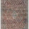 Loloi Rugs Joanna Gaines Lenna Rug Collection - LEA-04 Brick/Sky