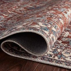 Loloi Rugs Joanna Gaines Lenna Rug Collection - LEA-04 Brick/Sky