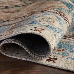 Loloi Rugs Joanna Gaines Lenna Rug Collection - LEA-05 Denim/Sand