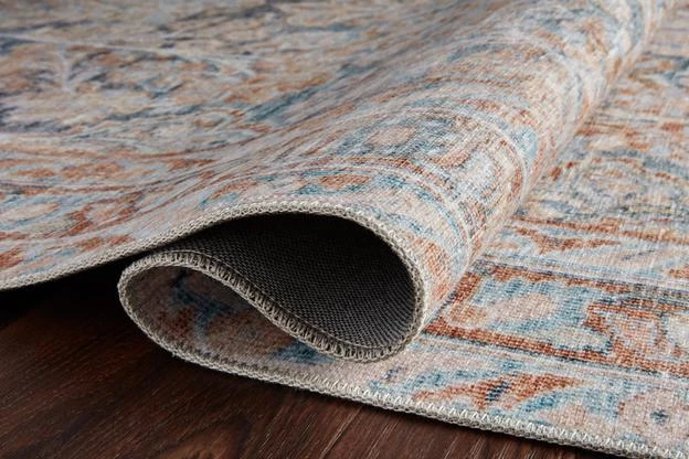 Loloi Rugs Joanna Gaines Lenna Rug Collection - LEA-02 Ocean/Apricot