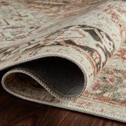 Loloi Rugs Joanna Gaines Lenna Rug Collection - LEA-03 Rust/Charcoal