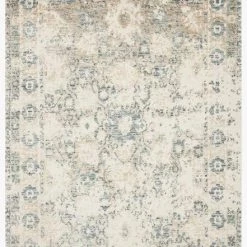 Loloi Rugs Joanna Gaines Lindsay Rug Collection - LIS-03 Antique White/Aqua
