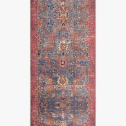 Loloi Rugs Loren Collection - LQ-10 Blue/Red