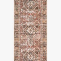 Loloi Rugs Loren Collection - LQ-13 Brick/Midnight
