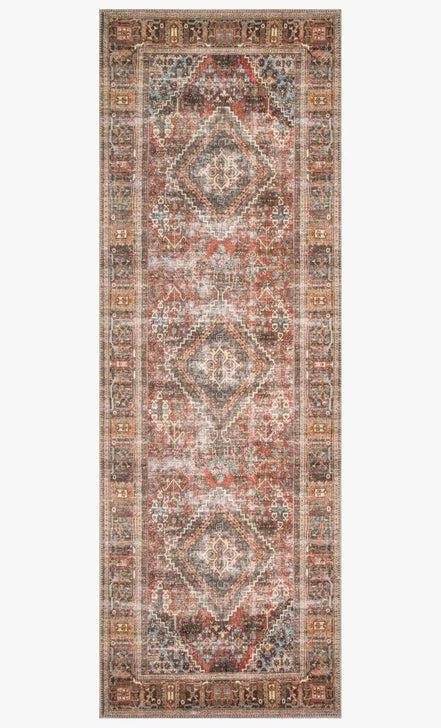 Loloi Rugs Loren Collection - LQ-13 Brick/Midnight