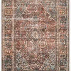 Loloi Rugs Loren Collection - LQ-13 Brick/Midnight