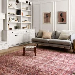 Loloi Rugs Loren Collection - LQ-05 Eggplant/Crimson