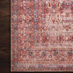 Loloi Rugs Loren Collection - LQ-05 Eggplant/Crimson